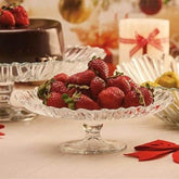 PB-95834 Pasabahce Aurora Midi glass cake stand with base 20cm